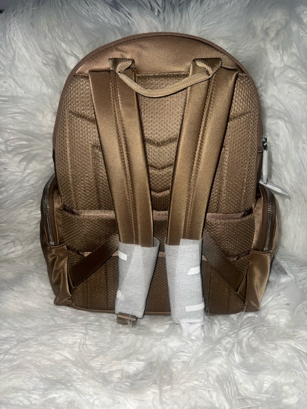 NWT Michael Kors Prescott Large Backpack, Driftwood - Picture 5 of 12